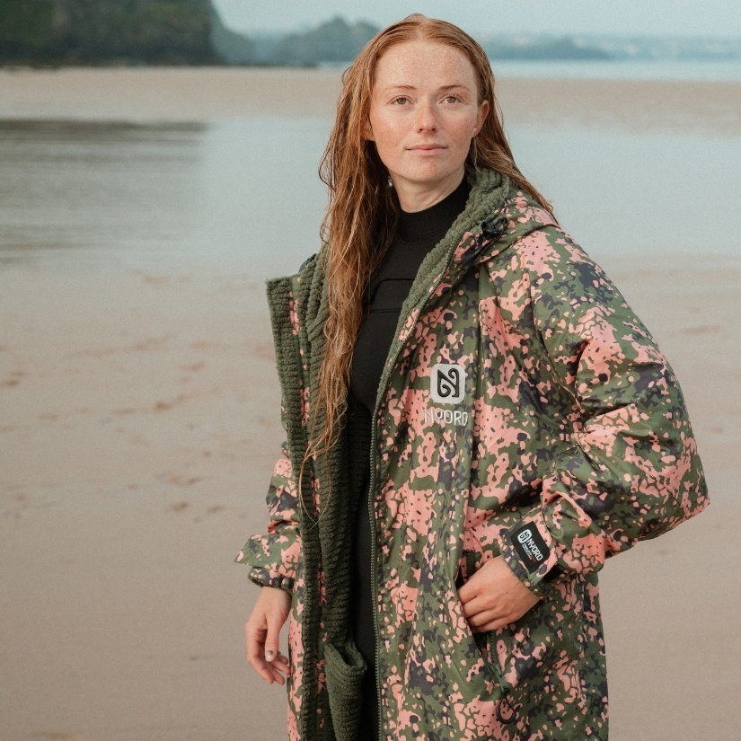 2026 Nyord Primaloft Outdoor Changing Robe ACC0005 - Khaki / Camo Print